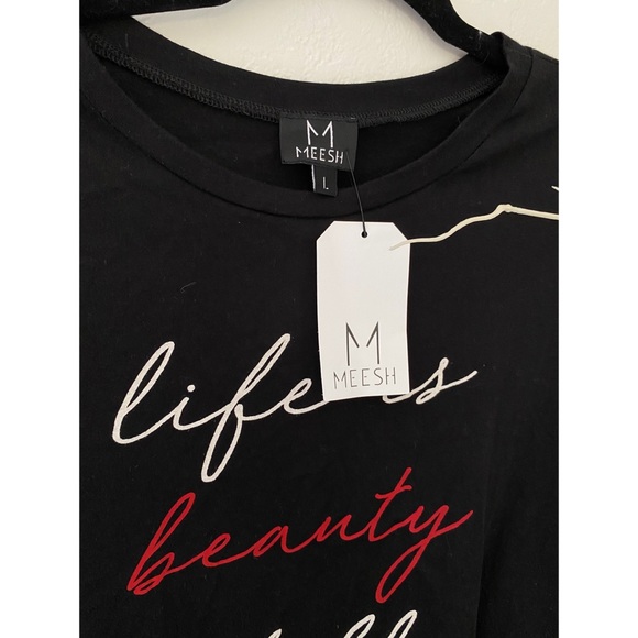 NWT ‘Life Is Beauty Full’ muscle tank - Picture 3 of 7